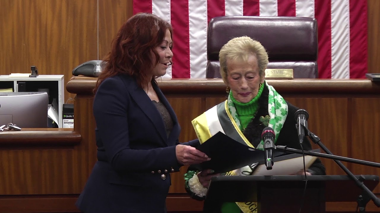 American-Irish Ceremony & Flag Raising, March 8, 2020