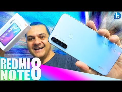 REDMI NOTE 8   CONHE  A O SUCESSOR DO REDMI NOTE 7   UNBOXING E IMPRESS  ES