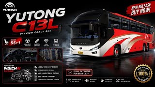 NEW YUTONG C13L PRO ETS2 l BUS MODS #busmods EURO TRUCK SIM