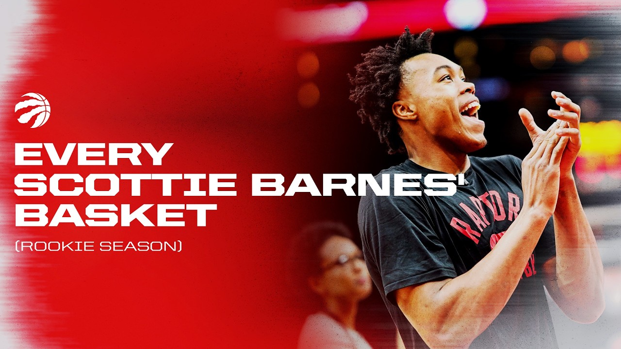 Scottie Barnes: Every Bucket from His Historic Rookie Season