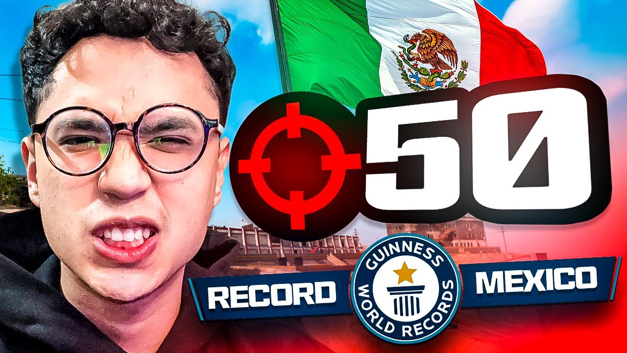 NUEVO RECORD - 50 KILLS SOLOS REBIRTH 🇲🇽 - YouTube