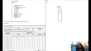 COP5227 - M5A1 - tracing pointers