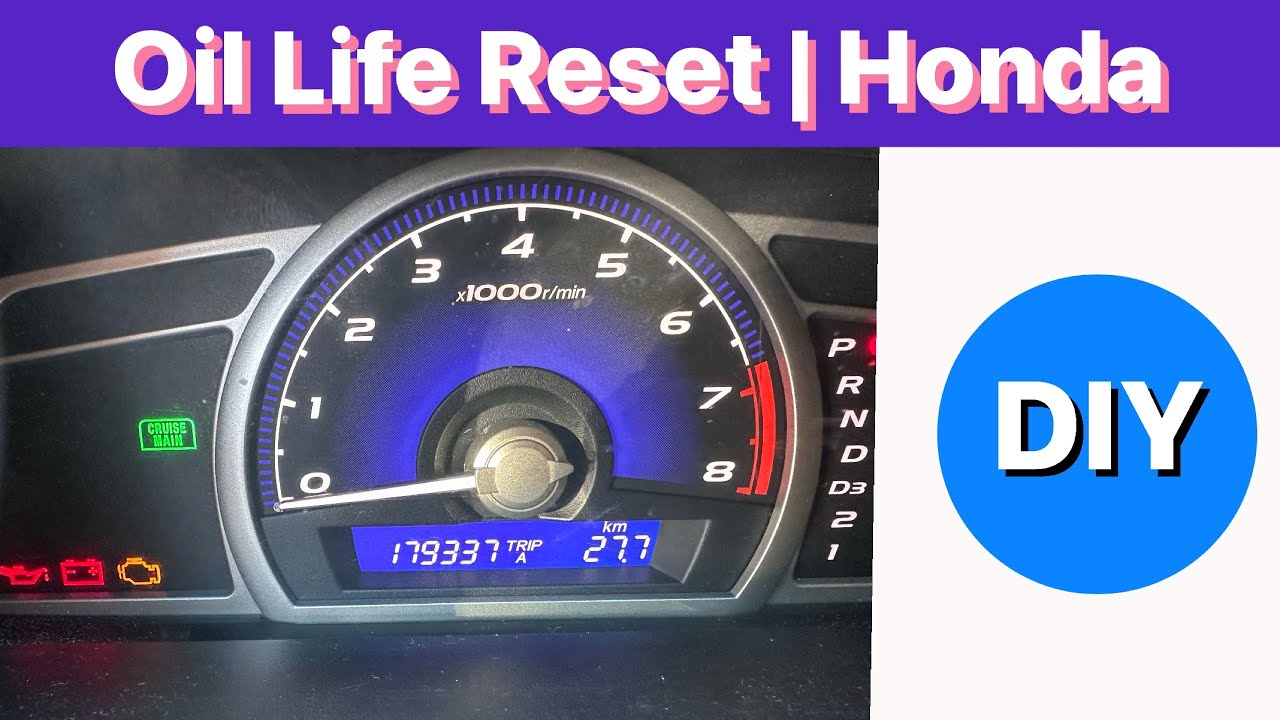 2012 Honda Civic Oil Life Resetnull