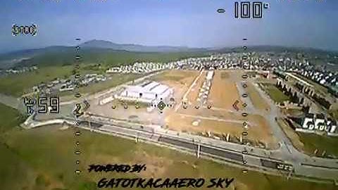 FT Miniarrow Test Flight 2.1KM with 100mW DSM2, Redcon CM703 at Citra Indah City