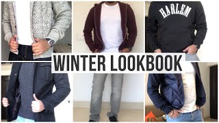 WINTER LOOKBOOK 2018 | MEN'S FASHION INSPIRATION | Easy Winter Outfits for Men | ANKIT TV