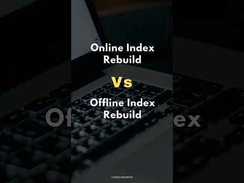 SQL ONLINE INDEX