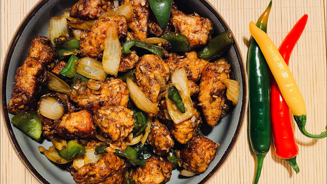 Restaurant style Chilli Chicken Dry/Chicken Recipe