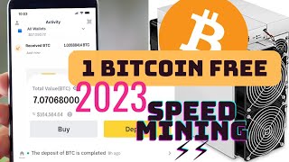 Bitcoin Mining Speed || Mine 1 Bitcoin Every 24 Hours 2023 screenshot 5
