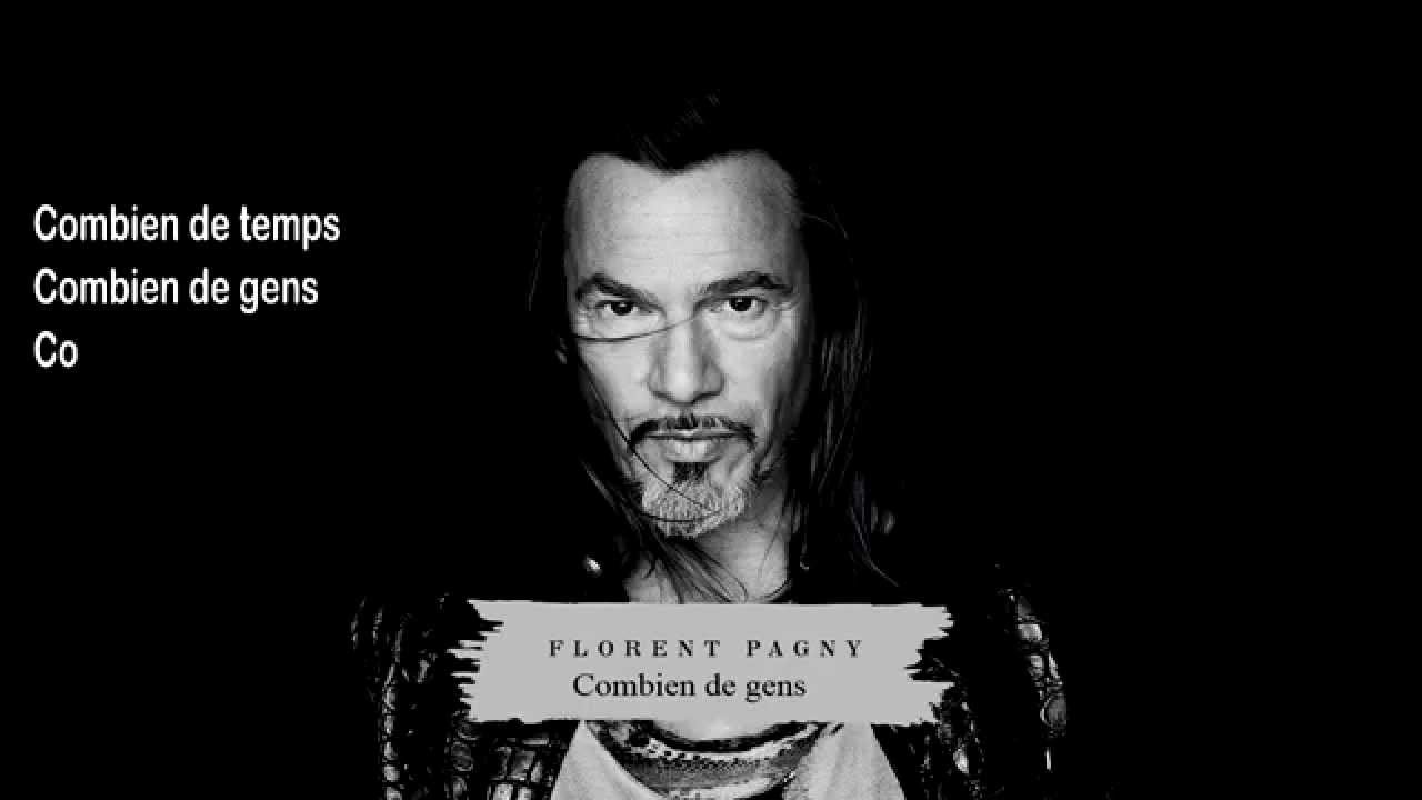 Combien de gens - Florent Pagny - YouTube