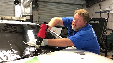 How I shrink a Dodge Charger Back Glass to avoid peanuts