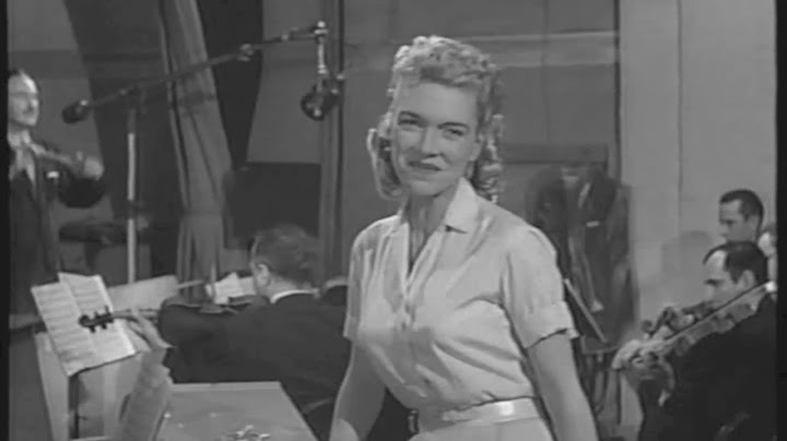 Cow-Cow Boogie Live version - Live performance video thumbnail