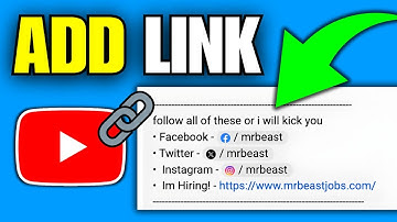 How To Add Link To YouTube Video Description