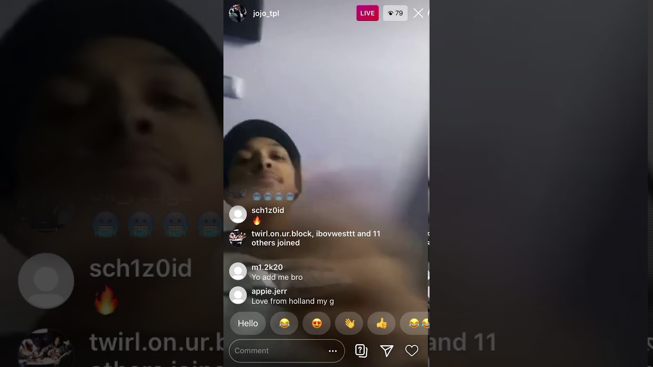 JOJO (TPL) PREVIEWS NEW SONG WHERE THEY DISS OFB ON INSTA LIVE - YouTube