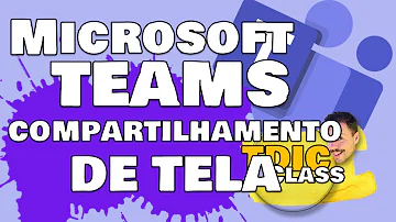 Como apresentar slides no Teams e ver as pessoas?