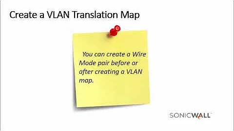 How to configure Wire Mode VLAN Translation in SonicOS 6 2 5