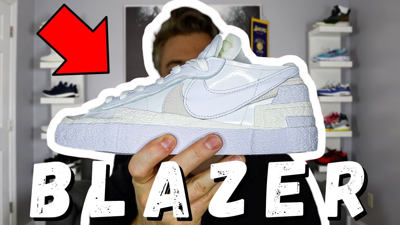 WHY NIKE BLAZER LOW SACAI WHITE PATENT LEATHER IS THAN ANY "OFF- WHITE"!!! - YouTube