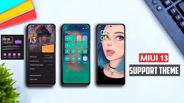 MIUI 13 Control Center Best Theme | MIUI 12/13 Best Xiaomi Themes