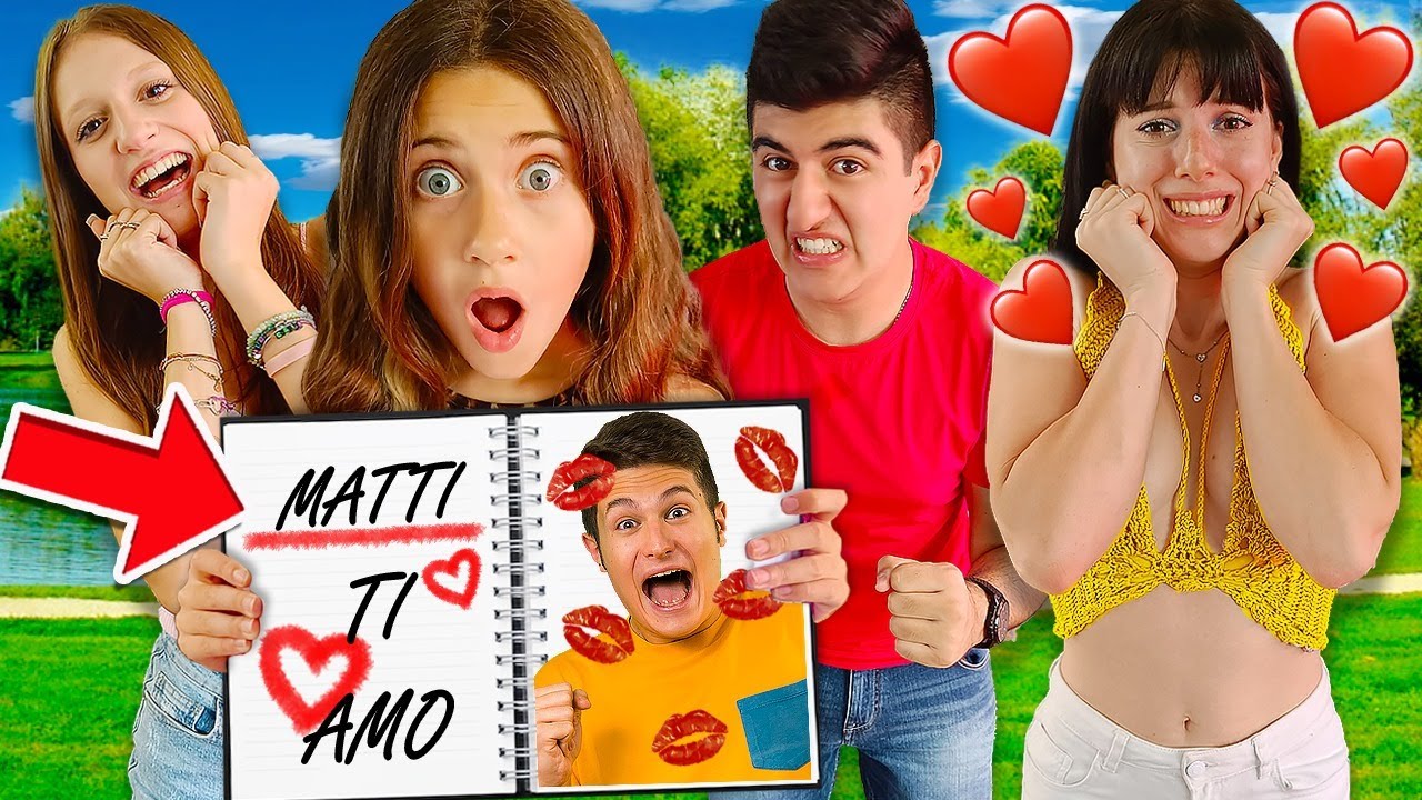 LEGGO IL DIARIO SEGRETO DI ELE E SCOPRO CHE AMA MATTI!💔 *Riky è Arrabbiato*