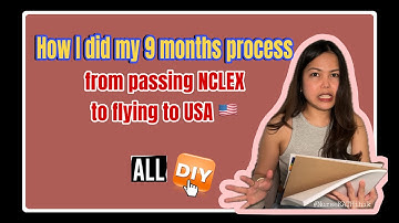 STEP BY STEP PROCESS ON HOW TO GO TO USA | Nurse KATHihik