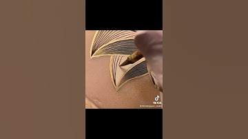 Shorts Meditative Art Videos #4 | Clothes Pattern Painting