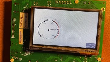 LVGL Meter Control using RT-Thread on i.MX RT1060-EVKB