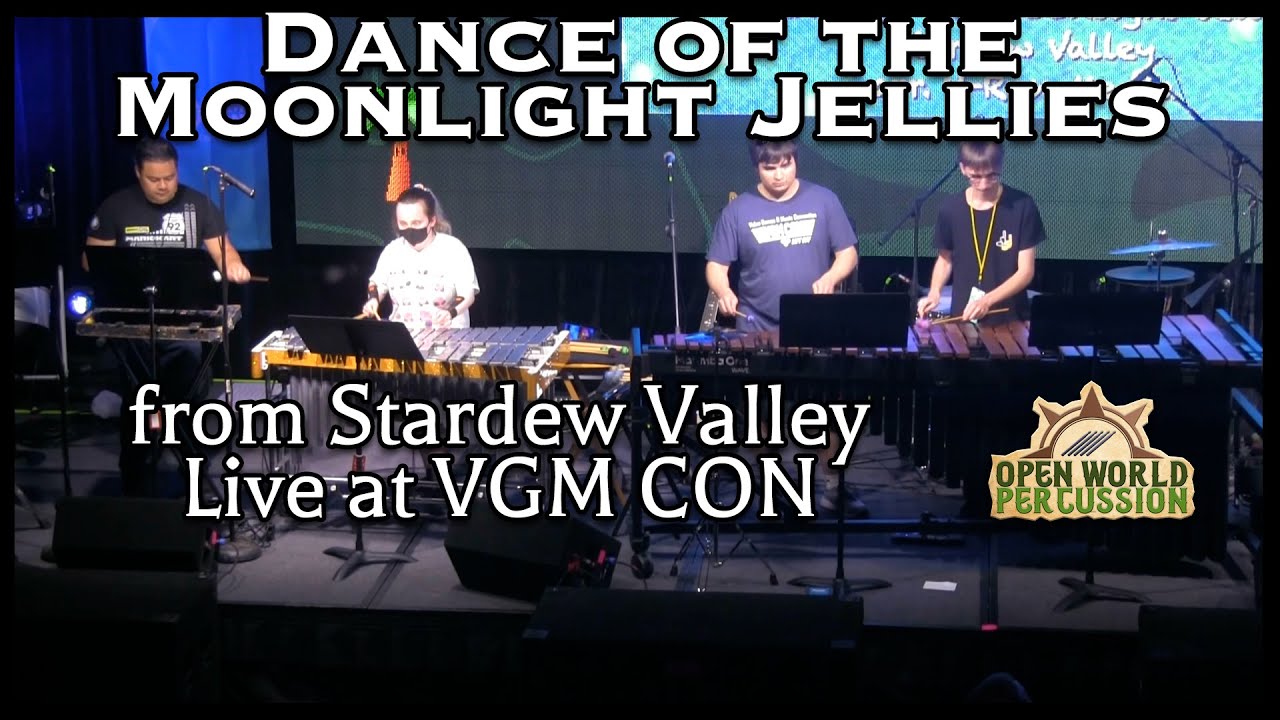 Dance of the Moonlight Jellies - Stardew Valley (Cover) | Open World Percussion LIVE at VGM CON 2024