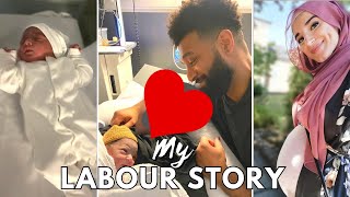 Our CRAZY Labour Story!! | Unexpected Early Labour, POSITIVE and UNMEDICATED | Birth Story