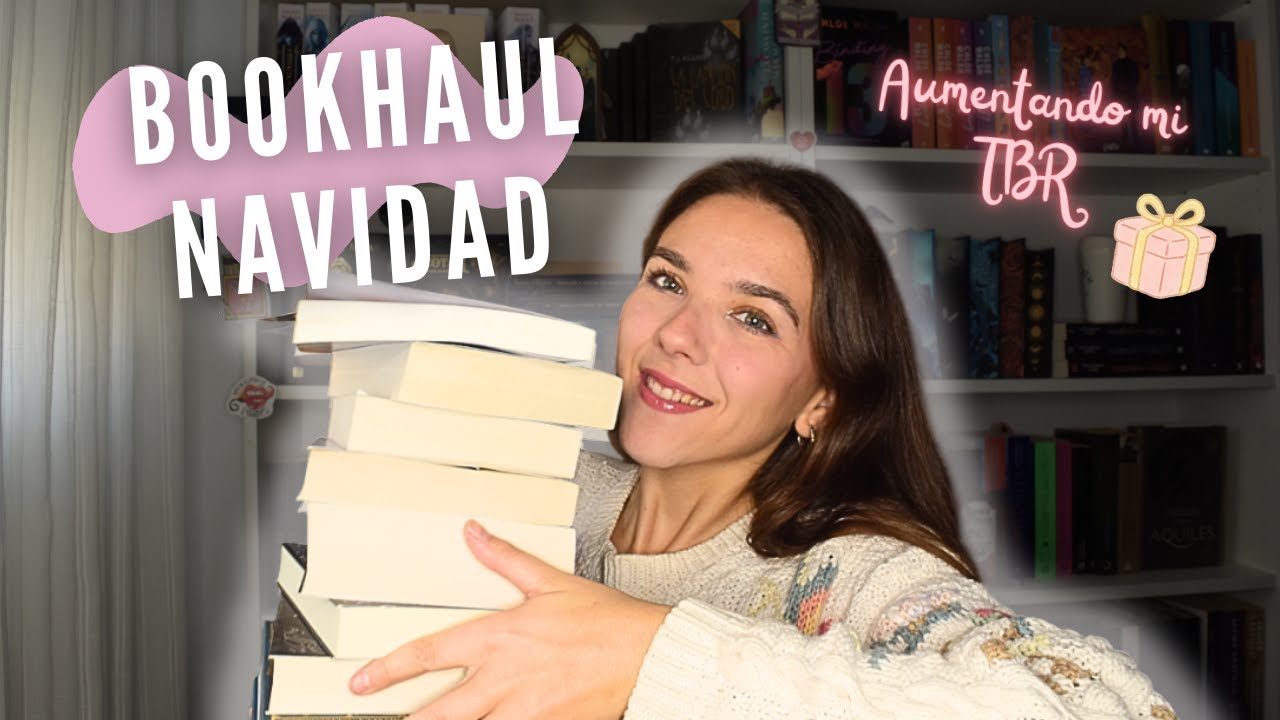 BOOKHAUL de Navidad 📚 | Todos los libros que me regalaron 🎁