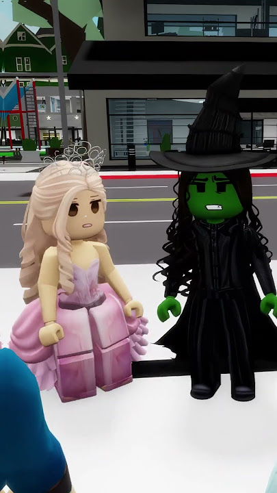 They won't let Elphaba and Glinda in but then this happened... 😱 #shorts