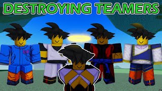 Destroying Teamers | DBR Roblox screenshot 4