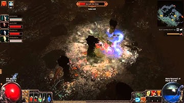 Merveil the siren Hardcore league - elemental cleave Templar