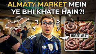 Kazakhstan Market Vlog: Green Bazaar Almaty Food Tour ????