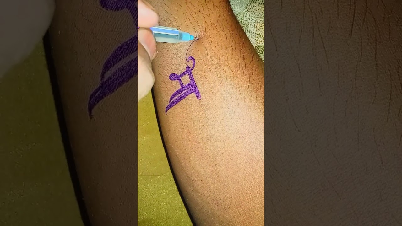 UW Alumni - Los Angeles/Orange County - Knocc Smith sporting a pancreatic  cancer ribbon tattoo. | Facebook