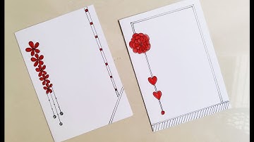 Border Designs/Border design for project/Project work designs/Assignment front page design handmade