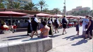 Ballermann 6 Mallorca Strand Blaskapelle Promenade (TV.NEWS-on-Tour.de)
