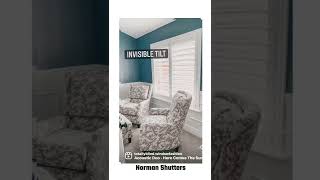 InvisibleTilt™ &amp; Standard Tilt Norman® Shutters