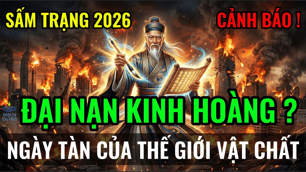 SẤM TRẠNG 2026: Cảnh Báo Đại Nạn Kinh Hoàng, Ngày Tàn Của Thế Giới Vật Chất Đã Đến?