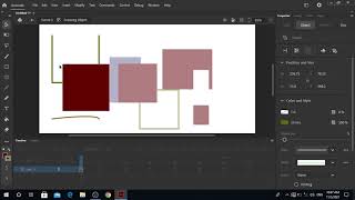 #04 الرسوم المتحركة Adobe Animate 2021 - أدوات الرسم الأساسية - الجزء الثاني