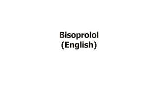 Bisoprolol (English)