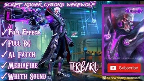 Script Roger Cyborg Werewolf Patch Beatrix