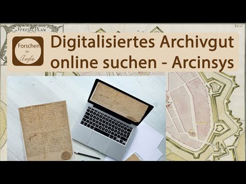 Digitalisiertes Archivgut online suchen - Arcinsys