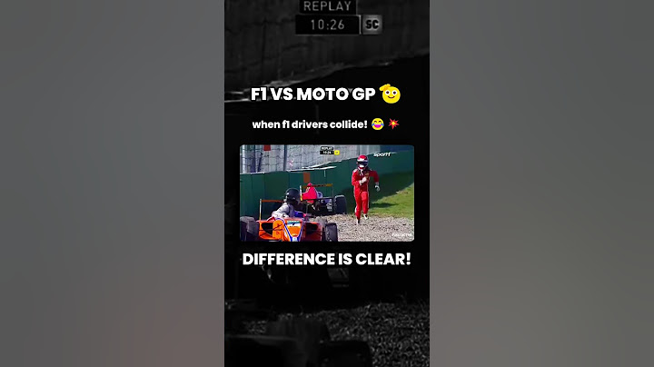 Why are You RUNNING? F1 vs MOTOGP! Comment your take