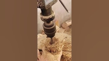 How to-Remove excess wood with a sharp blade to create the shape easily #shorts