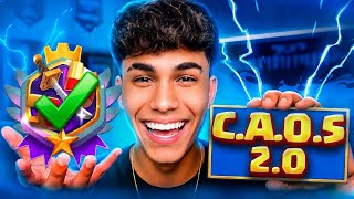 How to UNLOCK the NEW CHAOS MODE BADGE in CLASH ROYALE! *so easy*