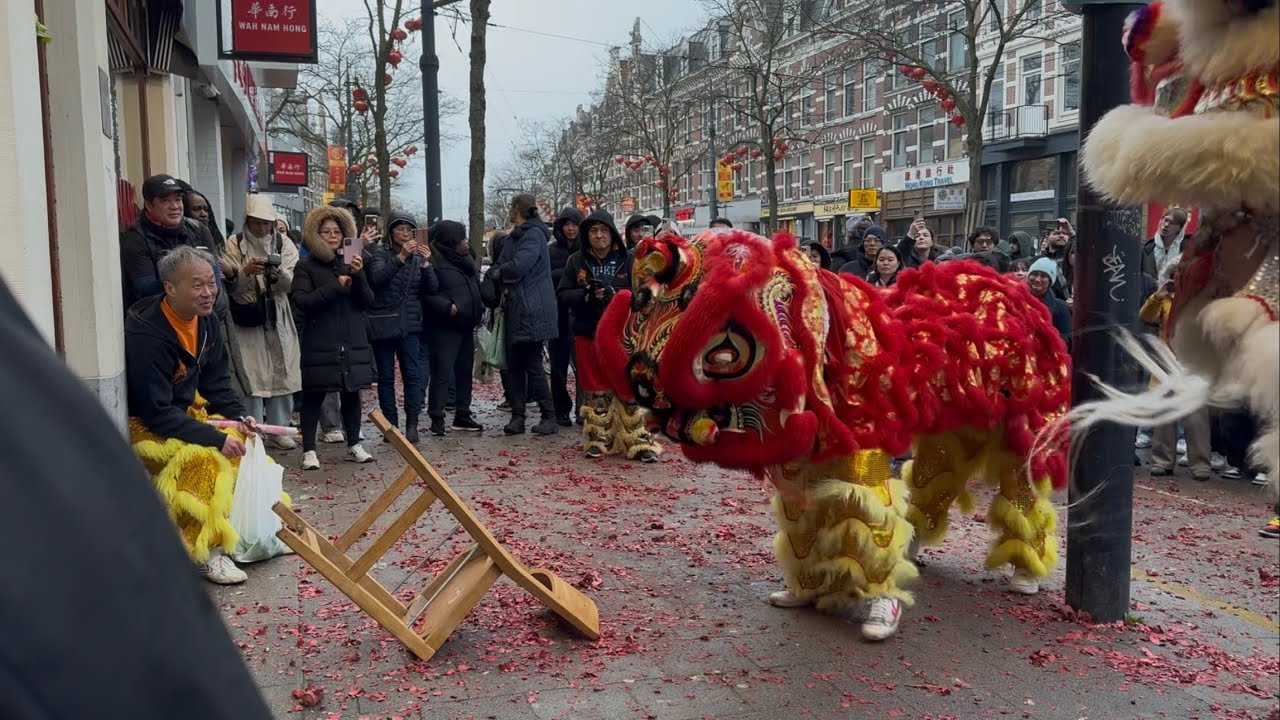 Sranang 2 West-Kruiskade | Lion Dance | Rotterdam Chinese New Year 2026 农历新年