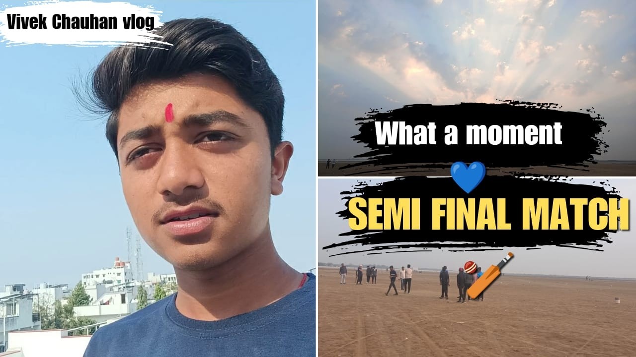 Aaj to semi final match thaa par koi baat nai kuchh sikhe life me #vivekchauhan