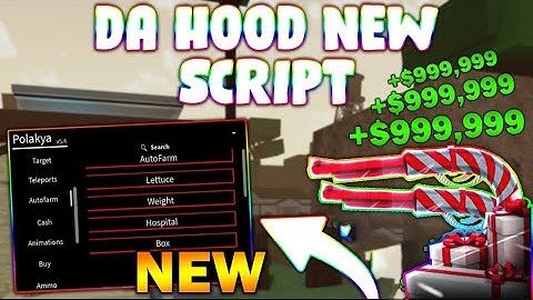 *NEW* Da Hood Script  (PASTEBIN 2024) (INFINITE MONEY, AUTOFARM, GOODMODE, AIMBOT)