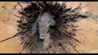 Loggers couldn't believe what they found in the middle of a tree