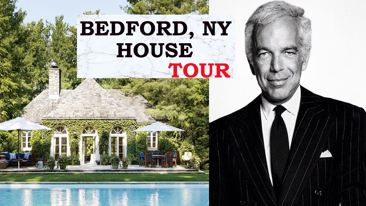 TOUR RALPH LAUREN'S BEDFORD, NEW YORK FAMILY HOME |ECCENTRIC & CONTEMPORARY  - YouTube