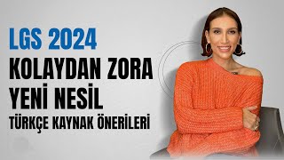 LGS 2024 TÜRKÇE KAYNAK ÖNERİLERİ  | Bu kaynakları bitirenler 6 adım önde başlıyor! #lgs #lgs2024